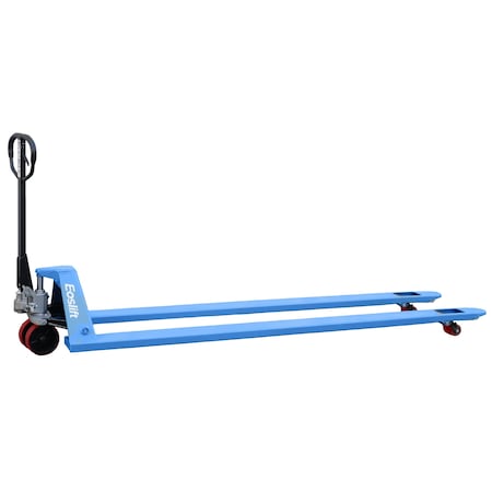 Eoslift 2,200 lbs. Weight Capacity, 27" x 98" Forks, Heavy Duty M10SL Extra Long Hand Pallet Truck M10SL